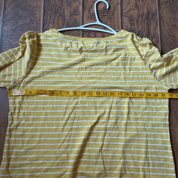 Pink Tartan Yellow Striped Women's Top - Picture 5 of 5
